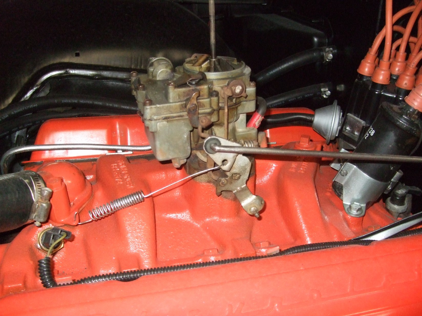 Throttle cable bracket (2bbl setup) Impala Tech